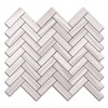 STICKGOO 10-Sheet Peel and Stick Backsplash, PVC Backsplash Tile, Herringbone
