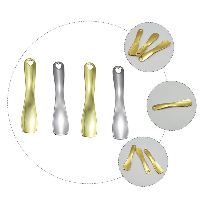 FOMIYES 4pcs Eye Cream and Makeup Spoon Facial Mask Applicators