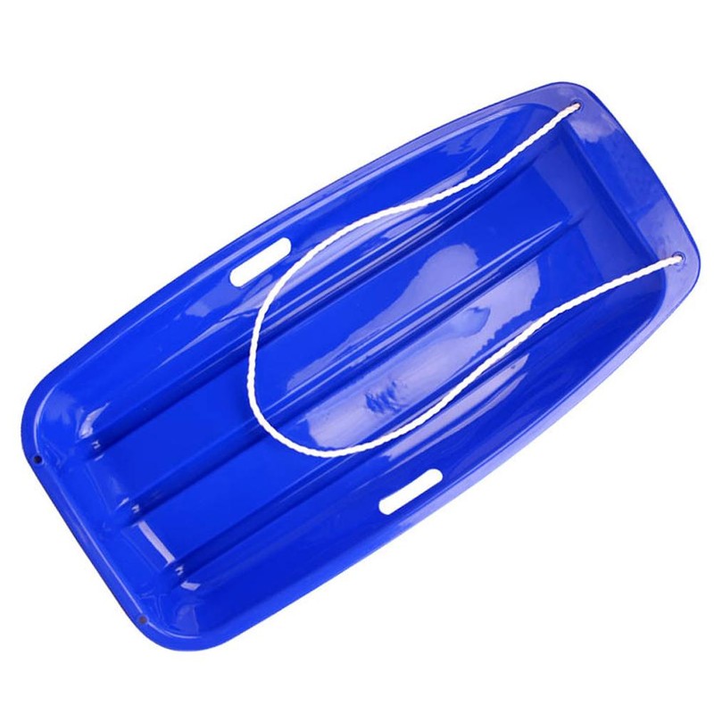 Plastic Winter Toboggan Snow Sled Thicken Durable Sleds for Kids