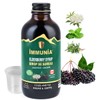 Organic Elderberry Syrup for Adults and Kids. To relieve Colds