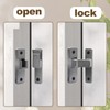 Wawory Heavy-Duty Flip Latch Lock 90 Degree Rotation, Solid Thick