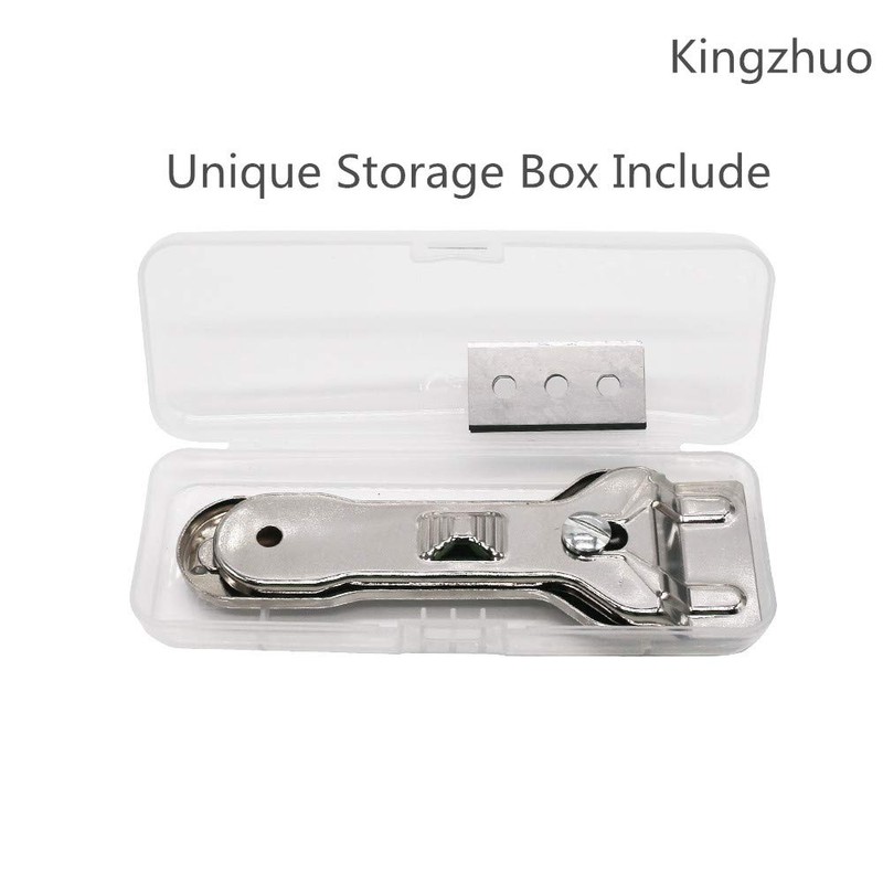 KINGZHUO 1 Pc Glass Scraper Suitable for Glass Ceramic and