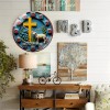 12 Inch Round Wall Clock A Harmonious Blend of Reliable