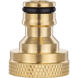 Poppstar Tap Connector 3/4 Inch Internal Thread & Plug-in Coupling for Garden Hose (Compatible with Gardena System)