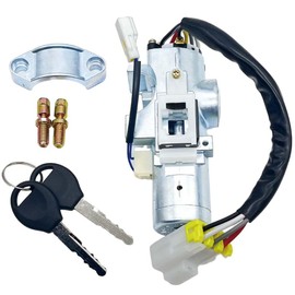 Peintu Ignition Lock Cylinder Switch Assembly W/2 Keys D8700-4S100 D87004S100 Compatible with Nissan Frontier Xterra 1999 2000 2001 2002 2003 2004