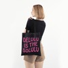PWHAOO Delulu Life Tote Bag Delulu Is The Solulu Tote