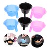 Baluue Colorful Hair Dye Bowl Kit Scales for Salon and