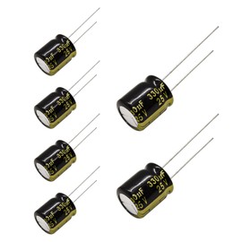 Replacement for 6 pcs Panasonic FM Series Capacitors 25V 330uf Low Impedance