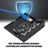 PCI-E to 4xUSB3.0 for NEC720201 Chip Front Floppy Bay Adapter