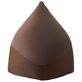 MOGU Mountain Top Exclusive Cover, Made in Japan, Approx. 31.5 x 31.5 inches (80 x 80 cm), Brown, Washable *This product is only the cover