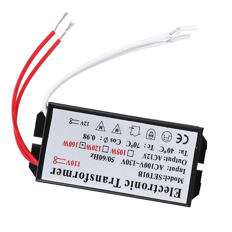 110V to 12V Electronic Transformer Voltage Converter Smart Power Supply