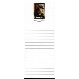 Maine Coon Cat Magnetic List Pads - Set of 2