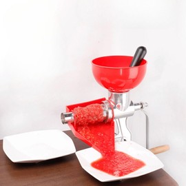 Tomato Strainer, Apple Sauce Maker, Tomato Sauce Maker,1 Gallon Hopper, Homemade Pasta Sauces, Fresh Salsa Potato Puree- Easy to Use