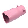 A ABSOPRO Car Exhaust Tip Heart Shaped Tail Pipe 2.48Inch