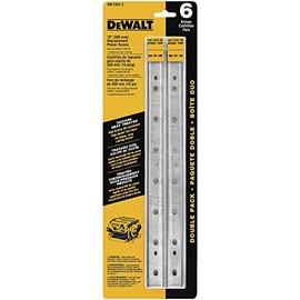 DEWALT Planer Blades, Heat Treated, Double Sided, 13-Inch, 2-Pack (DW7352-2)