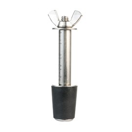 Lamprey Hardware #2 Extended Rubber Winter Plug Expands Tight Fit for 3/4 Pipes Tubes - Stainless Steel Bolts - LHEP2 (1)