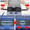 Fujipax Sales Naoss Pro Skin Sensing Lumbar Supporter, Black, M