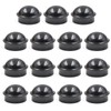 (15 Pack) 2-3/8" Chain Link Fence Round Dome Post Caps,