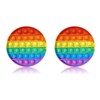 FamGift Rainbow Orchestration Children Toys High Quality Flexible Silica Gel