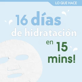 Simple Hydrating 16 days' worth of moisturiser in just 15 minutes Sheet Mask face mask for dry skin 1 pc