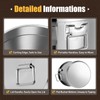 HAPPCUCOE Stainless Steel Airtight Canister for Kitchen,Food Storage Containers, Rice