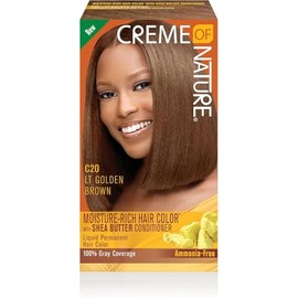 MCreme of Nature Liquid Hair Color, Golden Brown C20