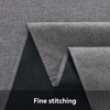 smiry Faux Linen Table Cloth Rectangular 140x100cm, Water resistant Tablecloth