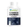 Wellthy Glicinato de Magnesio 400 Cápsulas 432mg. 100% Natural, Alta