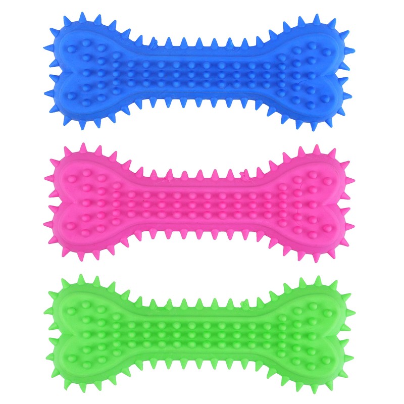HENBRANDT Chew Bone 15cm Puppy Dog Hard Rubber Chewy Training