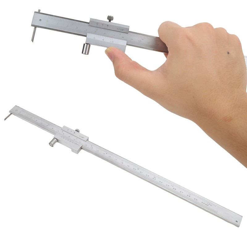 Stainless Steel Vernier Caliper Parallel Scribing Ruler with Carbide Head