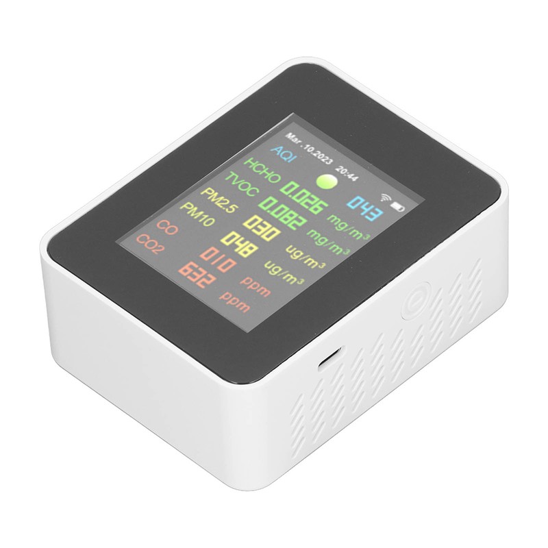 9 in 1 Air Quality Monitor WiFi Air Detector Color