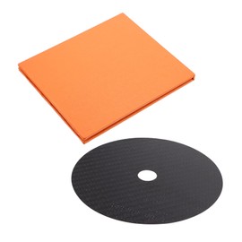 SUPVOX 1pc Carbon Fiber Cd Platter Mat Cd Tuning Pad for Enhanced Sound Vibration Reducing Design Present for Music Lovers