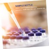 Ciieeo 100Pcs Sample Vials with Transparent Chromatography Bottles for Lab