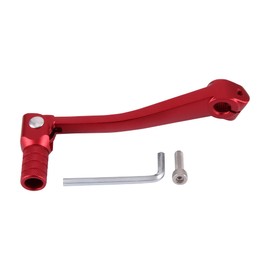 GOOFIT Red CNC Aluminum Folding Gear Shift Lever Fit 110cc Dirt Bike Pit Bikes Gear Lever Replacement For XR50 CRF50 XR CRF 50cc 70cc 90cc 110cc 125cc CRF70 XR50 XR70 Dirt Pit Bike