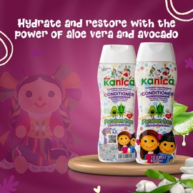 KANICA Hydrating Conditioner - Deep Conditioner with Aloe Vera & Avocado Oil - Paraben-Free Natural Conditioner - Gentle & Tear-Free Hair Care Conditioner - 13.5 Fl Oz