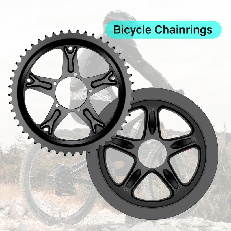BBS Chainring 46T for BAFANG BBS01 BBS02 BBS01B BBS02B Mid
