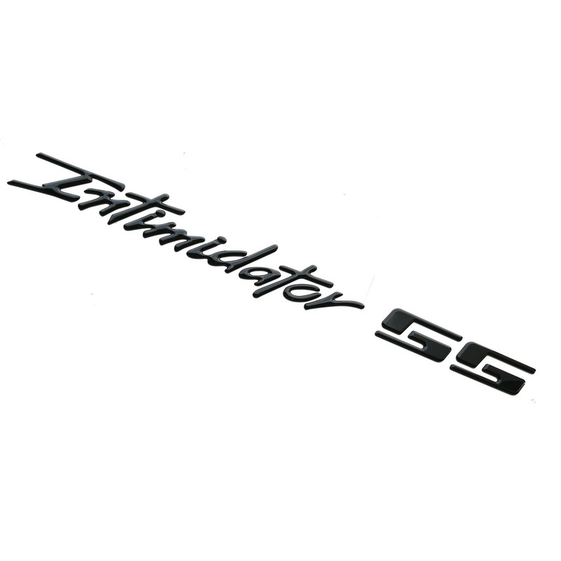 2Pcs Intimidator SS Emblems 3D Domed Badge Truck Decal Sticker