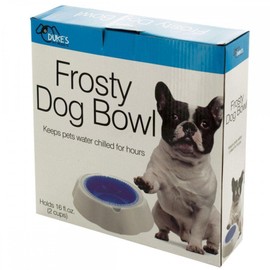 Kole Imports 16 oz. Frosty Water Chilling Dog Bowl