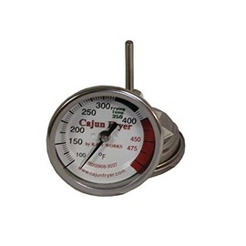 R&V Works 2.5 Inches Replacement Fryer Thermometer Fits FF1, FF2 Regular