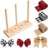 Tiardey Wooden Ribbon Bow Maker for Christmas Bows Holiday Wreaths
