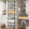 DAOTENGQL 10-tier Over The Door Pantry Organizer with Mesh Baskets,