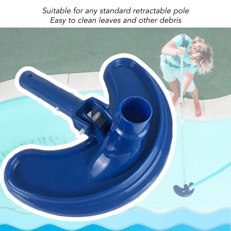 Pool Vacuum Head Strong ABS Quick Connection Half Moon Easy