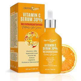 YISHIQI30 Vitamin C Serum (8 FL OZ) PURE ORGANIC Anti- Wrinkle  Hyaluronic Acid  Retinol  Vitamin E  Vitamin B , Facial Serum for Anti-Aging,...      