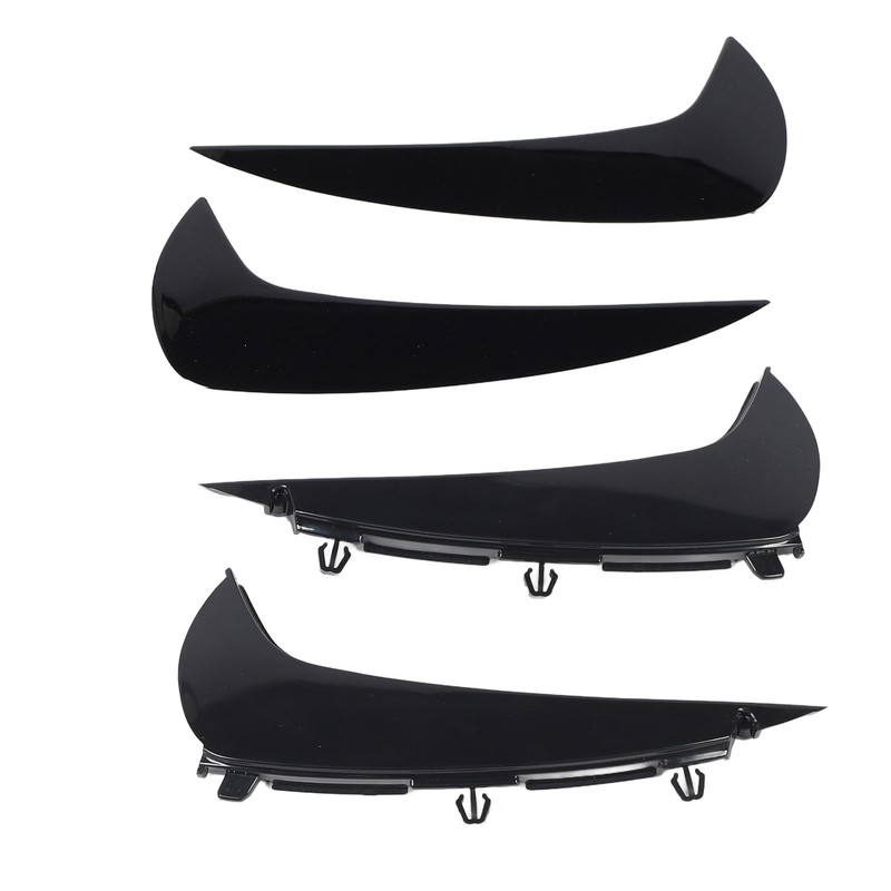 1 Pair Rear Bumper Spoiler Air Vent Cover Left Right