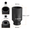 sourcing map 12-Point Deep Impact Socket 1/2 Inch Drive 34mm