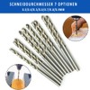 SUPERTOOL HSS Drill Bit 0.5mm Straight Shank Metric Twist Drill