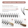 SEEDEW Premade Fans Eyelash Extensions, MIX8-15mm C Curl 0.07mm 12