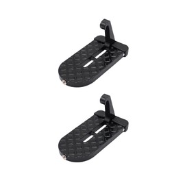 2 Pack Car Door Step with Glass Breaker Safety Hammer & Roof Rack Access,Foldable Roof Rack Door Step - Fits Most Car, SUV and Truck, Max Load 400 lbs