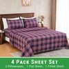 Gogreen 4PC Deep Pocket Queen Sheet Set Fit 16", Breathable
