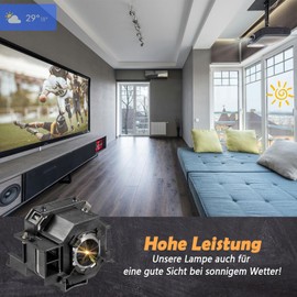 Supermait For Epson ELPLP42 V13H010L42 Replacement Projector Lamp Compatible with EPSON EMP-83C / EMP-83 / EMP-822H / EMP-822 / EMP-410We / EMP-410W / EX90 / PowerLite 400W